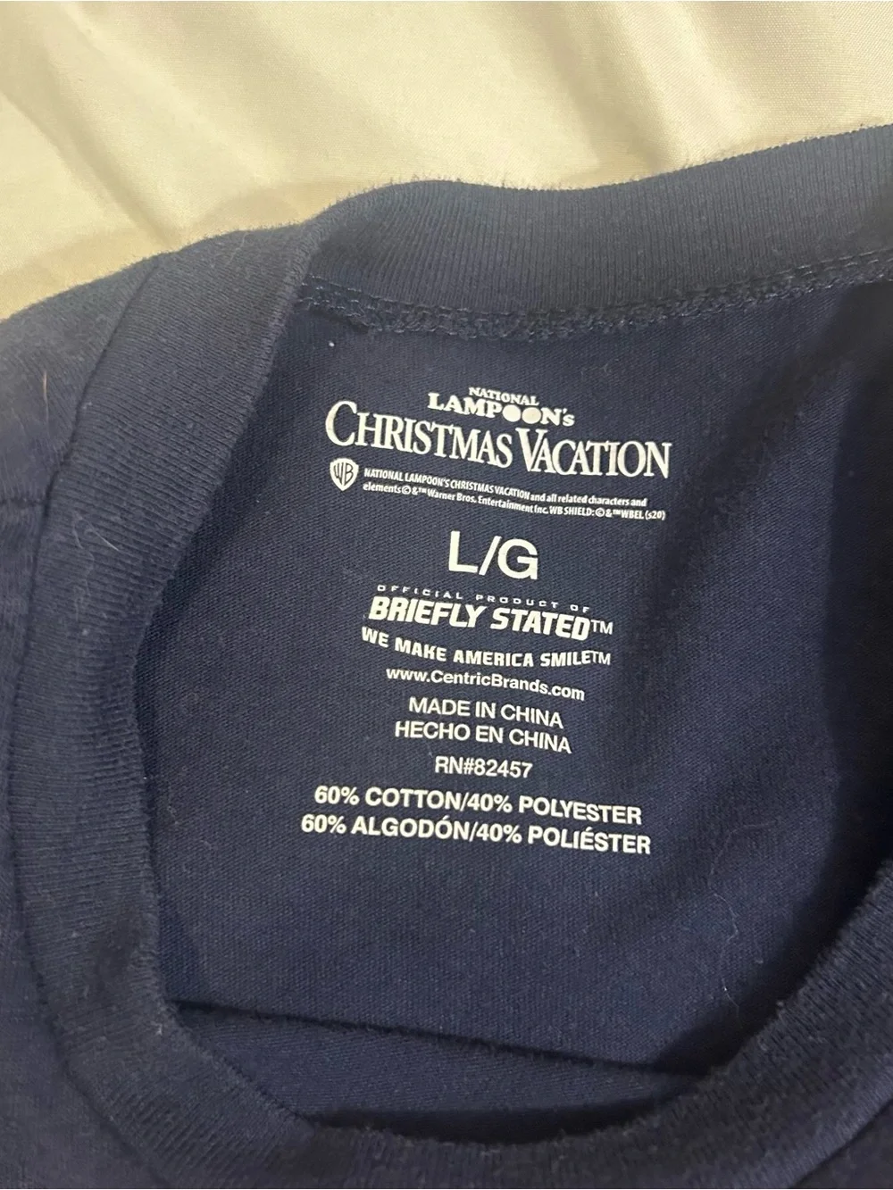 National Lampoon’s Christmas Vacation Don’t Hog the Nog T-Shirt L